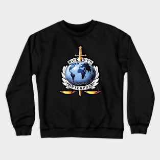 INTERPOL International Police Unit Seal Crewneck Sweatshirt